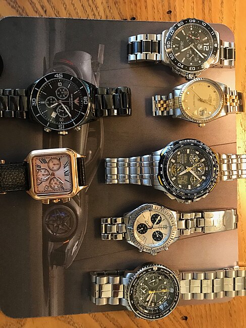 Click image for larger version

Name:	My Watches.jpg
Views:	3
Size:	961.8 KB
ID:	44989